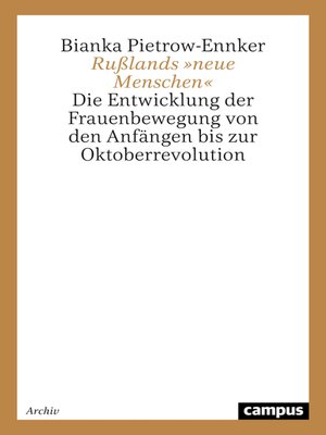 cover image of Rußlands »neue Menschen«